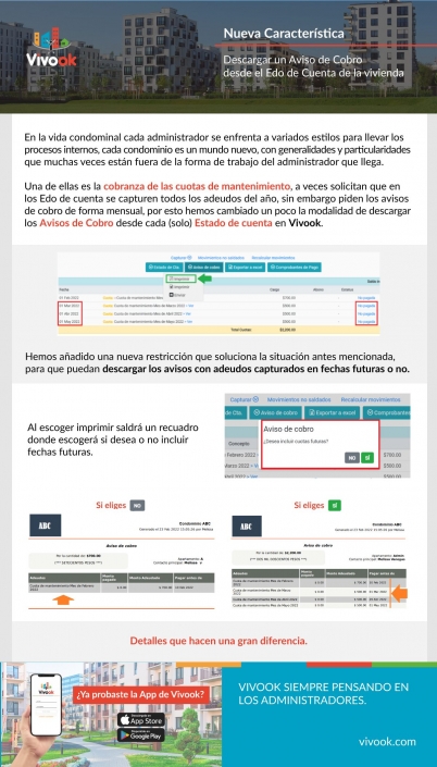 Descargar Avisos De Cobro Desde El Estado De Cuenta De La Vivienda